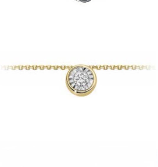 Collier Oro Gioia Femme in Or jaune Diamante 0.05 Ct OPL12812.005 - OPL12812.005